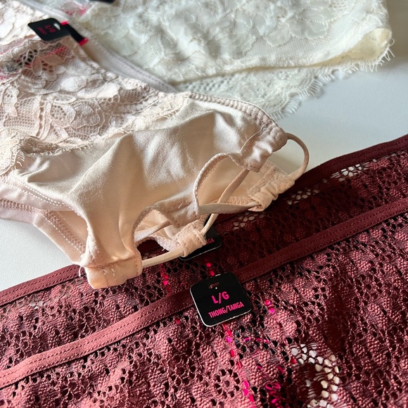 La Senza Panties! •LRG • NWT • Cotton, Lace, silky fabrics - Picture 6 of 9